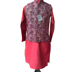 3PC KURTA JACKET SET